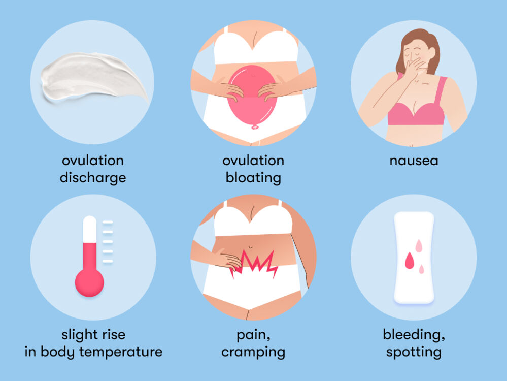 symptoms of ovulation
